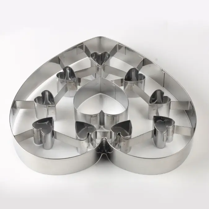 1 pcs large heart cookie cutter