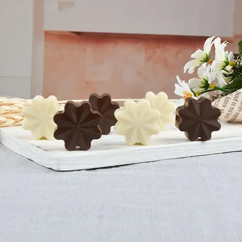 15 pcs flower Chocolate silicone Mould