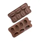 7 cavity coffee bean Chocolate silicone Mould