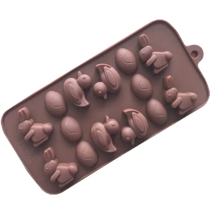 Rabbit duck egg Chocolate silicone Mould