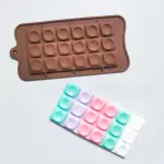 Round dot Chocolate bar silicone Mould