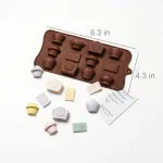 Tea time tea cups Chocolate silicone Mould