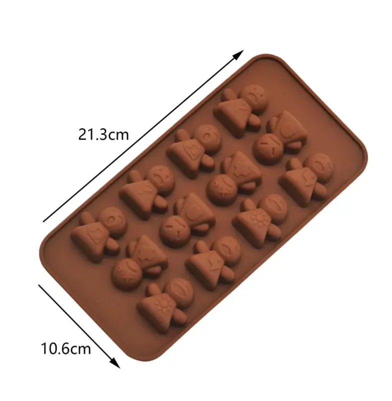 Doll shaped Chocolate silicone Mould