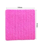 Weaving Sweater Texture silicone mould
