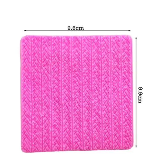 Weaving Sweater Texture silicone mould