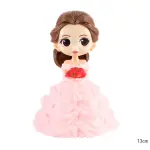 Princess Belle Doll Cake Topper - Pink