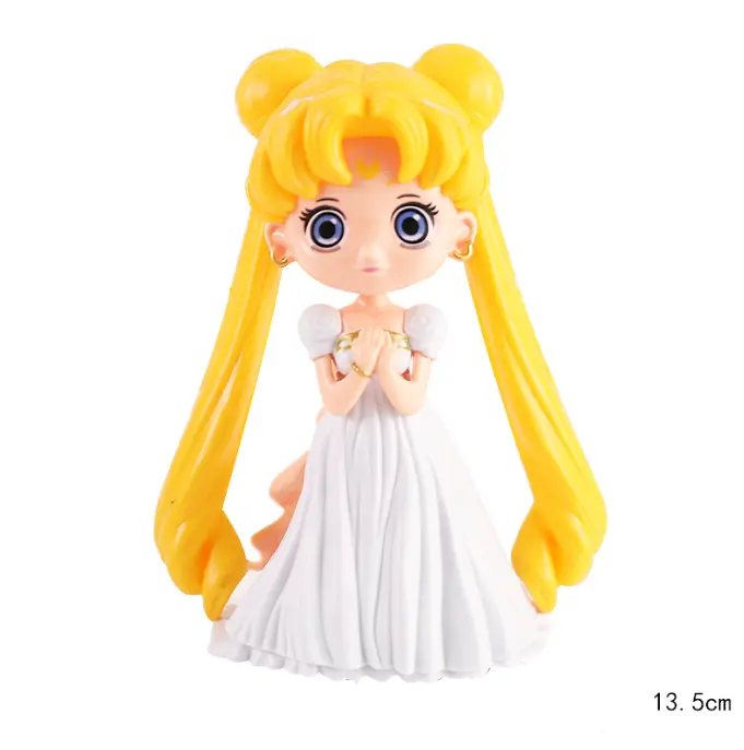 Moon Princess Aurora Petit Doll Girl Cartoon Action Figure cake topper