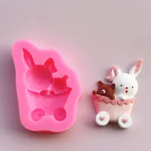 Easter Rabbit Silicone Mould