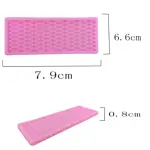Basket weave texture cake side decorating silicone mould
