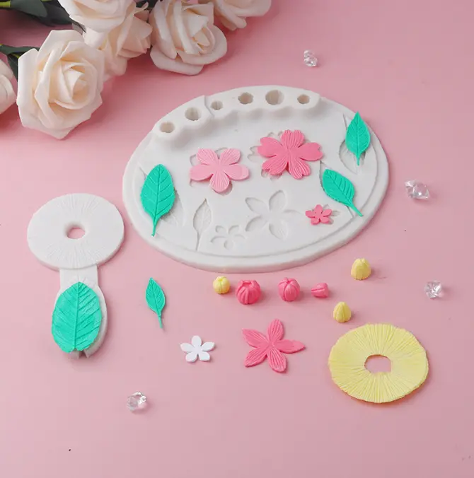 FLOWER PRO - BLOSSOM MOULD & VEINER SET