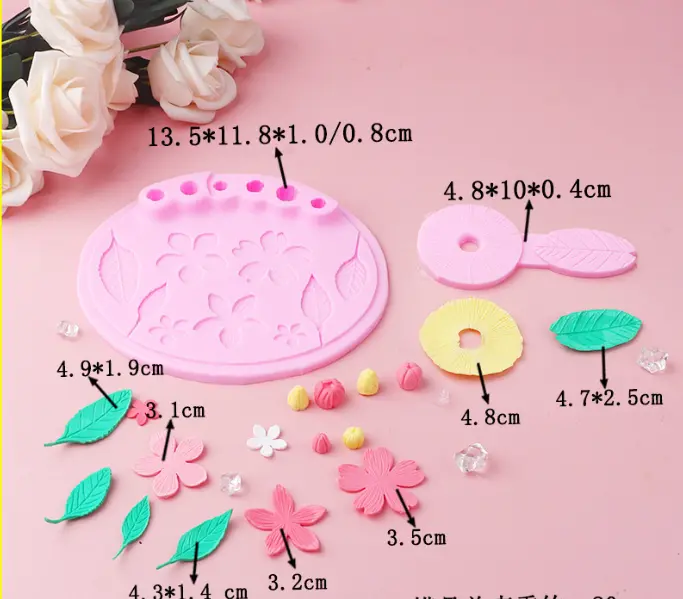 FLOWER PRO - BLOSSOM MOULD & VEINER SET