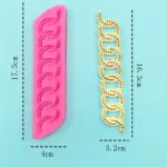 Chain link silicone mould