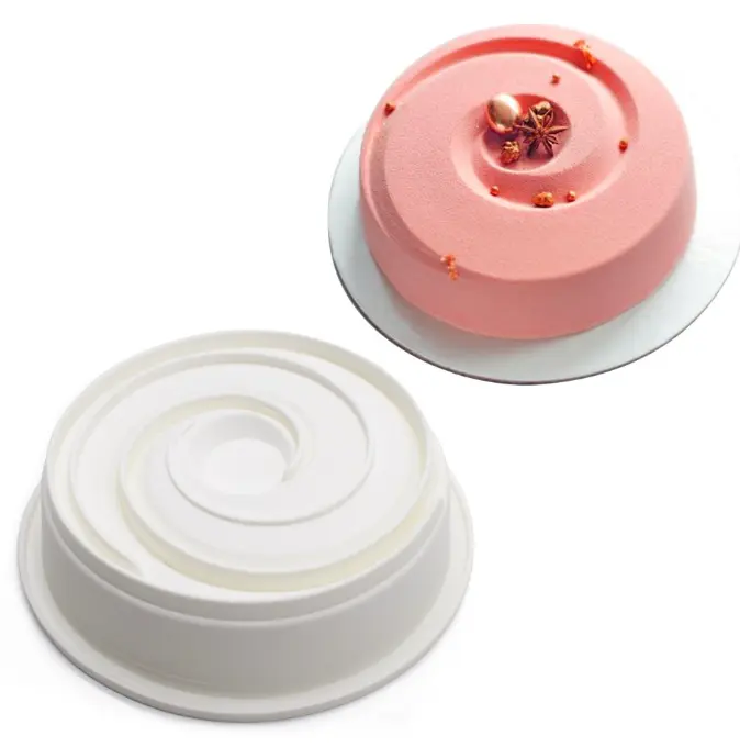 Fondant Molds Corrugated Mousse Chiffon Shape Cake Mousse mould entremet mould
