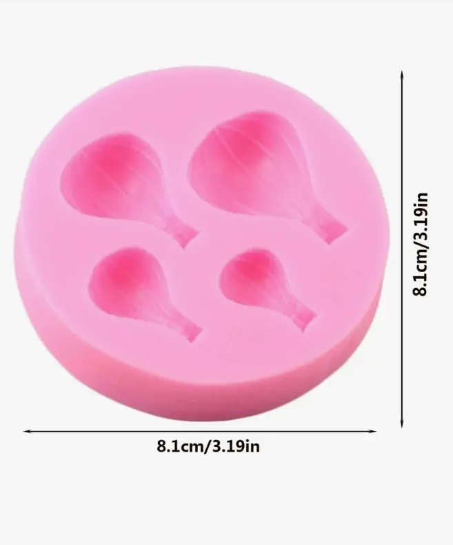 3d Hot Air Balloon Silicone mould