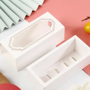 10 pcs chocolate/macron Box