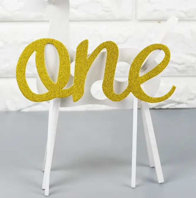 1st Birthday one cake topper