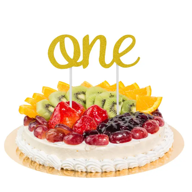 1st Birthday one cake topper