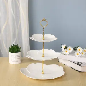 3 Tier plastic cupcake Stand Display