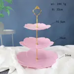 3 Tier plastic cupcake Stand Display