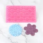 Doted texture fondant impression stamps Embosser fondant tools
