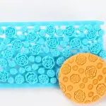 rose flower fondant impression stamps Embosser fondant tools