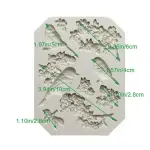 Bird and flowers Branch Silicone Mould