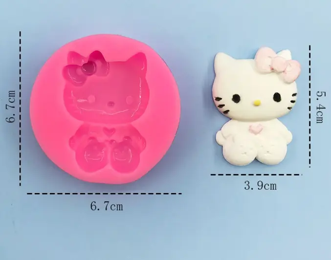 Hello Kitty silicone mould