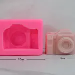 3D Camera deep silicone mould multipurpose use for chocolates ,fondant ,soaps,candles etc
