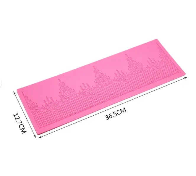 Crown shaped Lace silicone mould