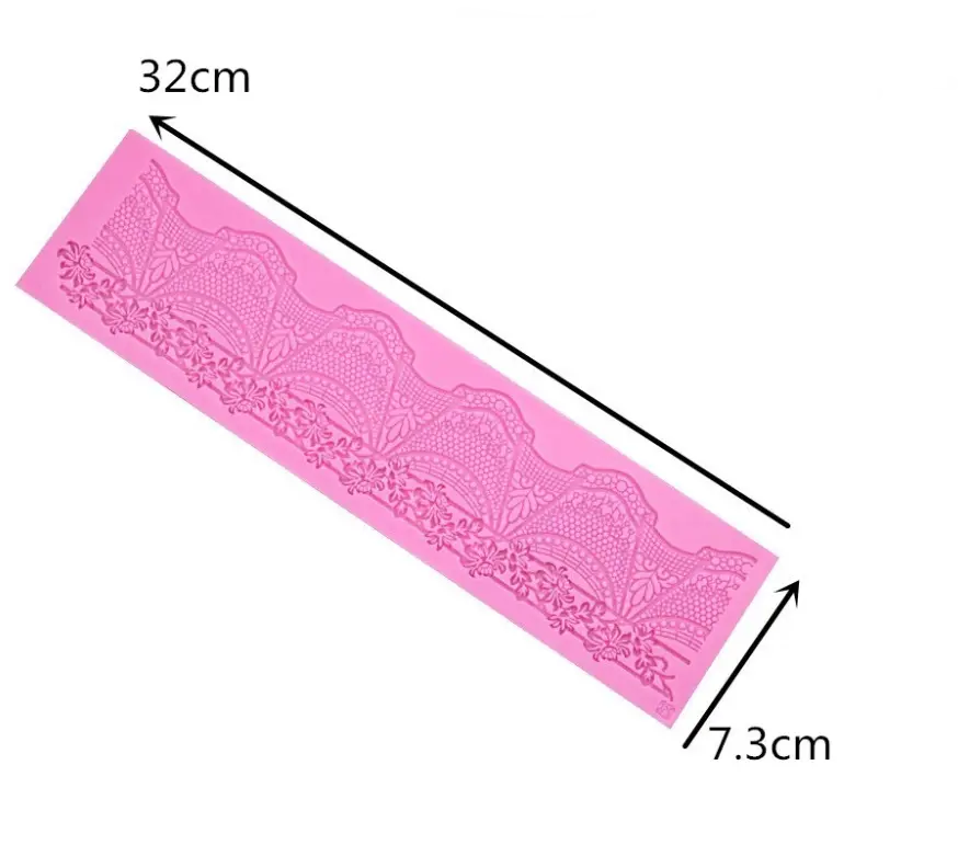 Texture Lace silicone mould