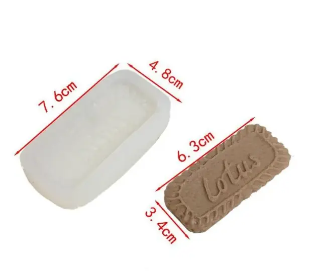 Biscoff Lotus biscuit Silicone Mould