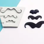 3 cavity Mustache silicone mould