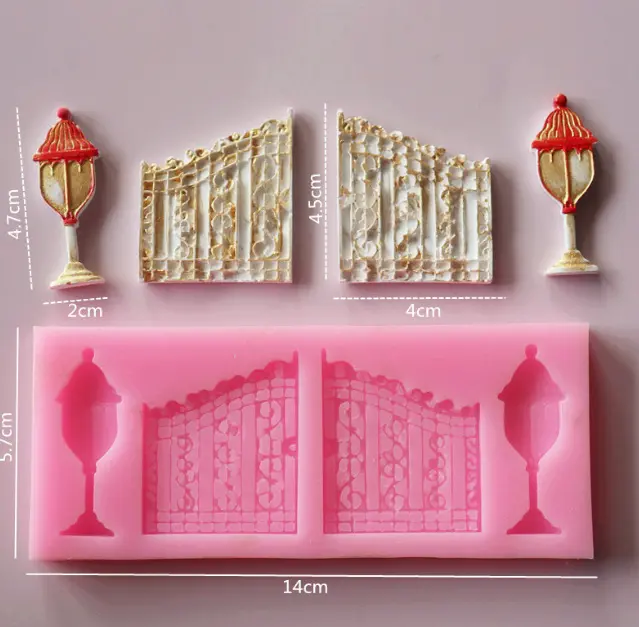 Door gate lamp Silicone Mould