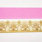 Detailed butterfly wedding Lace silicone mould style 5