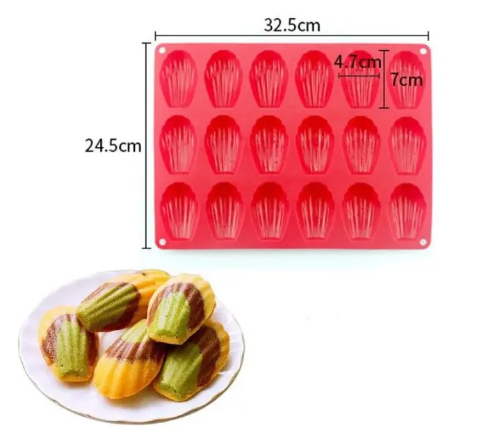 Silicone Madeleine Mould