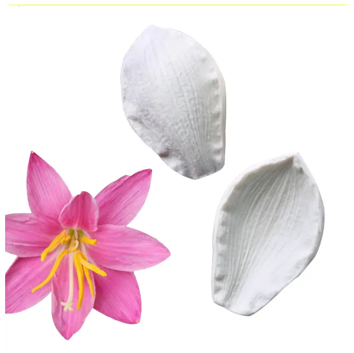 2Pcs Amaryllis Petals Double-Sided Texture veiner Mould (Copy)