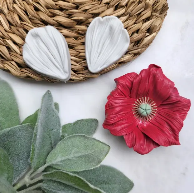 Double Sided Peony Petal Veiner mould