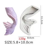 3D Mermaid Tail silicone mould style 1