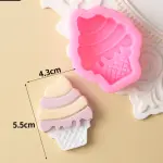 1- cavity ice cream Silicone mould