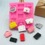 Branded Girls handbag purse Silicone Mould
