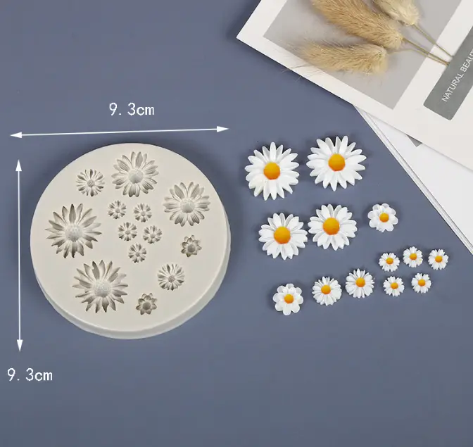daisy Flowers silicone Mould