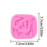 Women high heel sandals footwear Silicone Mould