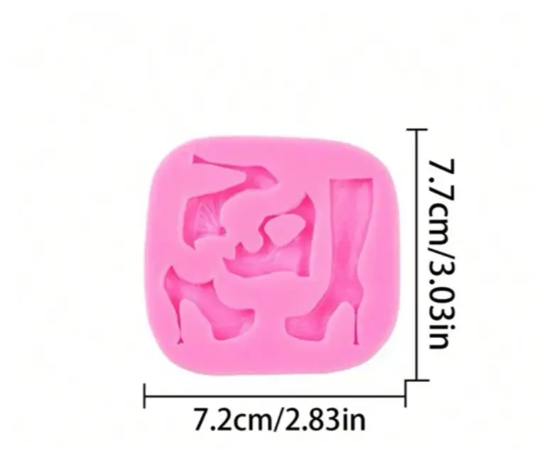 Women high heel sandals footwear Silicone Mould
