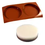 Round Cake Pans,5.4 Inches Silicone Molds for Baking,Nonstick & Quick Release Baking Pans for Layer Cakes,Cheese Cakes,Rainbow Cakes and Chocolate Cakes