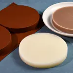 Round Cake Pans,5.4 Inches Silicone Molds for Baking,Nonstick & Quick Release Baking Pans for Layer Cakes,Cheese Cakes,Rainbow Cakes and Chocolate Cakes