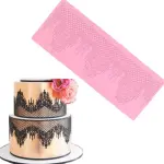 Crown theme boarder silicone mould style 8