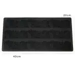 3 line boarder silicone mould style 10
