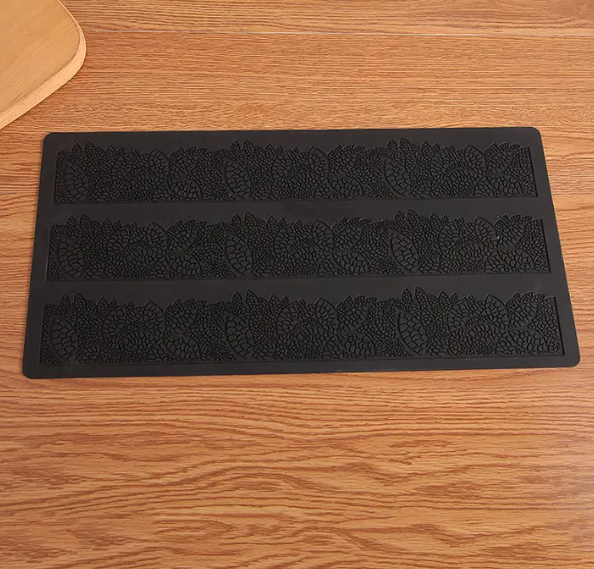 3 line boarder silicone mould style 10