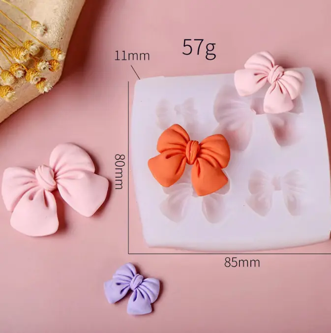 Bow Design DIY Silicone Mould