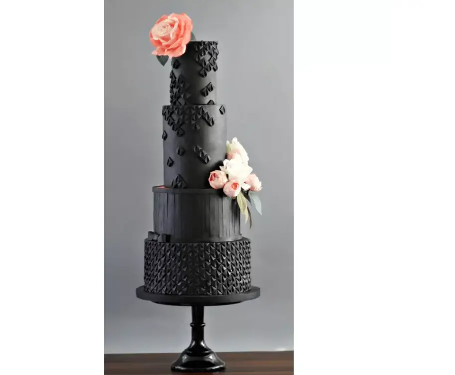 Onlay Lace Mat for Cake Borders Silicone Mould style 4